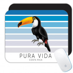 Toucan Pura Vida Costa Rica : Cadou Mouse pad : Pasare animale tropicale foto