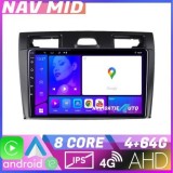 Navigatie Ford Fiesta MK5 2002 2008 EDOTEC-LITE Android Ecran 720P Octa Core 4 64 Carplay CarStore Technology