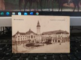 Marosvasarhely, T&acirc;rgu Mureș, Tanacshaz es Kulturpalota, Primăria... c. 1918 205, Circulata, Printata