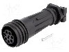 Conector circular, mama, 7 pini, BULGIN - PXA921/07/S