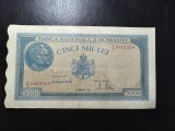 ROM&Acirc;NIA 5000 LEI DECEMBRIE 1944 SUPERBĂ