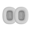 Set 2 Perne de urechi pentru casti Apple AirPods Max, Kwmobile, Gri, Piele ecologica, 55895.35