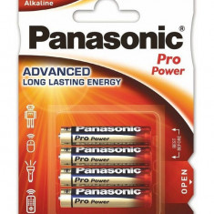 Panasonic baterii alcaline AAA (LR3) Pro Power 4buc LR03PPG/4BP