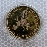50 BANI 2017 10 ANI DE LA ADERAREA LA UE UNC IN CAPSULA
