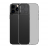 Husă De Protecție Din Sticlă Mată Baseus Pentru IPhone 13 Pro Neagră (ARWS000401) 6932172601706