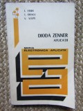 DIODA ZENNER. APLICATII-I. FEIER, I. DRAGU, V. VULPE