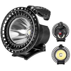Lanterna Profesionala LED 90W 27cm Acumulator la USB Semnalizare W871B foto