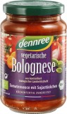 Sos de rosii bolognese bio 350g Dennree, vegetarian, clasic italian