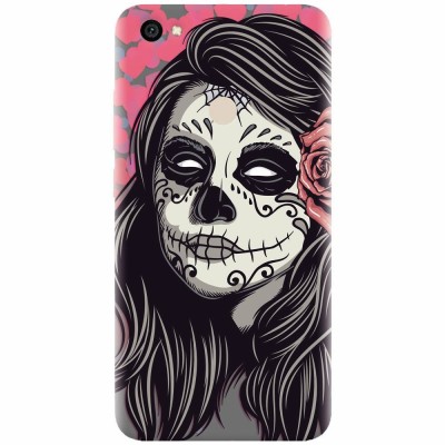 Husa silicon pentru Xiaomi Redmi Note 5A, Mexican Girl Skull foto