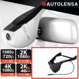 Camera DVR Volkswagen Touareg X 2021-23, camera fata 1080p Autolensa, Model 24/7 Negru VW19
