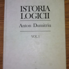 Istoria logicii, vol. 1 – Anton Dumitriu 1995