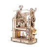 Puzzle 3D Presa de Tipar Clasică, 303 piese, lemn