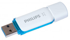 Memorie USB Philips Snow Edition 16GB USB 3.0 White Blue foto