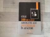 Cele 100 de legi absolute ale succesului in afaceri de Brian Tracy