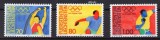 LIECHTENSTEIN 1984, J.O. Los Angeles, serie neuzata, MNH, Sport, Nestampilat