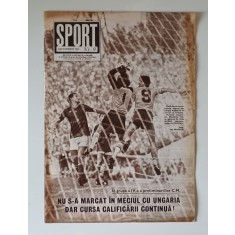 SPORT , REVISTA ILUSTRATA LUNARA , NUMARUL 9 , SEPTEMBRIE , 1981