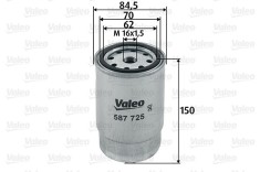VALEO 587725 filtru combustibil