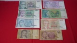 LOT BANCNOTE IUGOSLAVIA DINARI 8 BUC.