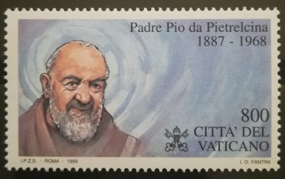 BC97, Vatican 1999, serie personalitati foto