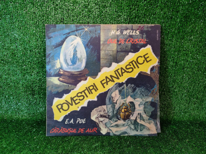 Vinil Disc Lp H.G. Wells / E.A. Poe &ndash; Povestiri Fantastice / C112