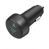 Cumpara ieftin Incarcator auto Hama 210569, USB-C, Turbo Fast Charge, Negru