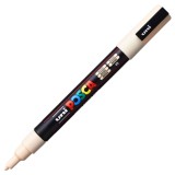 Marker PC-3M Posca cu vopsea pe baza de apa,varf fin, 0.9-1.3 mm,bej