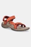 Teva sandale Terra Fi Lite Suede femei, culoarea portocaliu 1124035.LNG-mlc