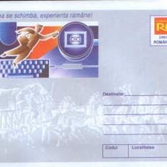 Intreg postal plic nec 2001 - Posta Romana-Imaginea se schimba,expierenta ramane