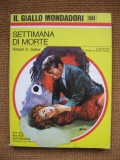 Robert O. Saber - Settimana di morte (in limba italiana), Alta editura