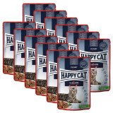 Cumpara ieftin Happy Cat CARNE DE CARNE &Icirc;N SAUCE Culinar Voralpen-Rind / Carne de vită, 12 x 85 g