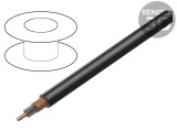 Cablu coaxial RG59 negru FirestoP&reg;