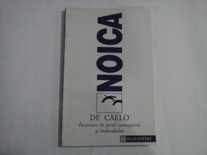 DE CAELO - CONSTANTIN NOICA