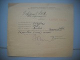 HOPCT DOCUMENT VECHI 318 MINISTERUL INDUSTRIEI COMERT EXTERIOR /BUCURESTI 1936, Documente