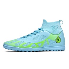 Ghete de fotbal MBrands, 8.2 cu glezna ,pentru teren sintetic, culoare verde 37