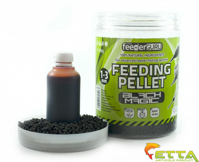 Timar - Micro Pelete Feeding Pellet Black Magic (500g) + Aroma (100ml)