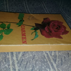 cutie de bomboane ciocolata veche CARMEN,colectie,Ambalaj vechi bomboane 19/13 c