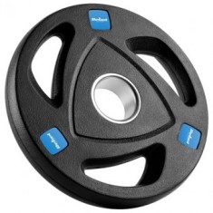 Disc greutate fonta cauciucata set 2 x 20 kg rebel acti