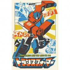 Poster Maxi Transformers - 91.5x61 - Optimus Prime Manga