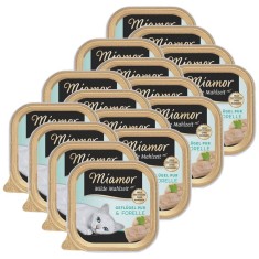 Miamor Milde Mahlzeit pasari de curte &amp;amp;amp; pastrav 16 x 100 g foto