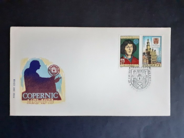 1973 -Aniversari I - N. Copernic - FDC
