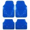 Covorase Auto Universale, model Diamond, culoare Crom Albastru