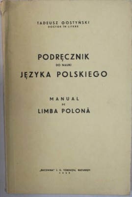 Tadeusz Gotynski - Manual de Limba Polona foto