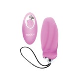 Bile vibratoare - ToyJoy Fericire Ma Faci Sa Rad de Placere Ou Vibrator cu Telecomanda Distractie de la Distanta