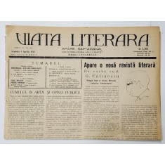 VIATA LITERARA , SUB CONDUCEREA UNUI COMITET , SAPTAMANAL , ANUL II , NR.45 , 9 APRILIE , 1927