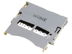 Conector Carduri SD SMT Aurit 9 PIN