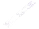 Lentilă LED Dreptunghiulară Transparentă 9,5mm