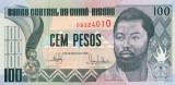 100 PESOS 1990 GUINEEA BISSAU UNC