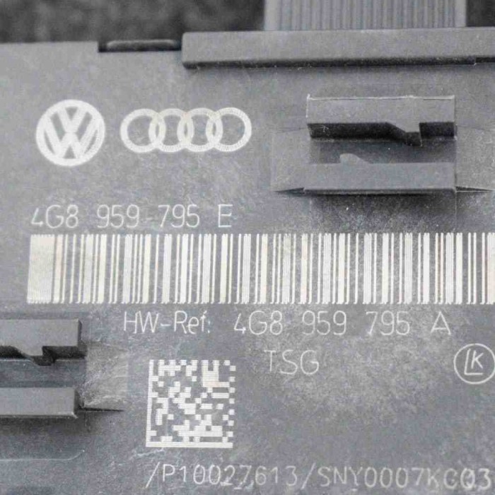 Modul de control ușă st&acirc;nga spate AUDI A6 4G2, C7, 4GC 2012 OEM: 4G8959795E4G8959795A 3677574