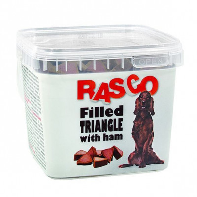RASCO recompense - triunghi umplut cu şuncă, 600 g foto