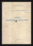 Teoria erorilor de masurare Corneliu Serediuc